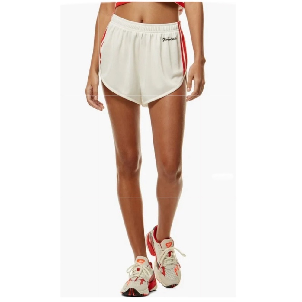 Adidas x Fiorucci Women Vintage Shorts White Size Small
